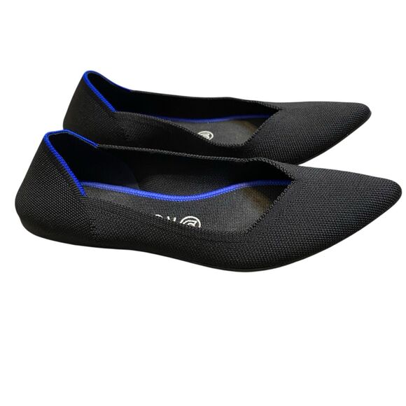Rothy’s The Point II In Black Women’s Flats Size US 9 Comfort Ballets - Picture 2 of 7